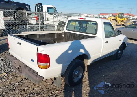 1997 Ford Ranger Splash/Xl/Xlt from USA, damaged, VIN 1FTCR10A3VUD49591